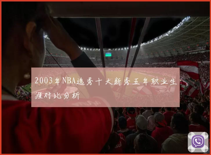 2003年NBA选秀十大新秀五年职业生涯对比分析